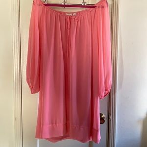 Eva mendes off shoulder dress